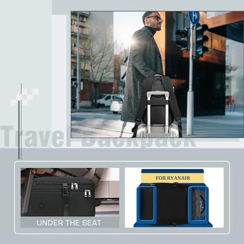 Yankony Zaino da viaggio Nero 1177673 miniatura 2