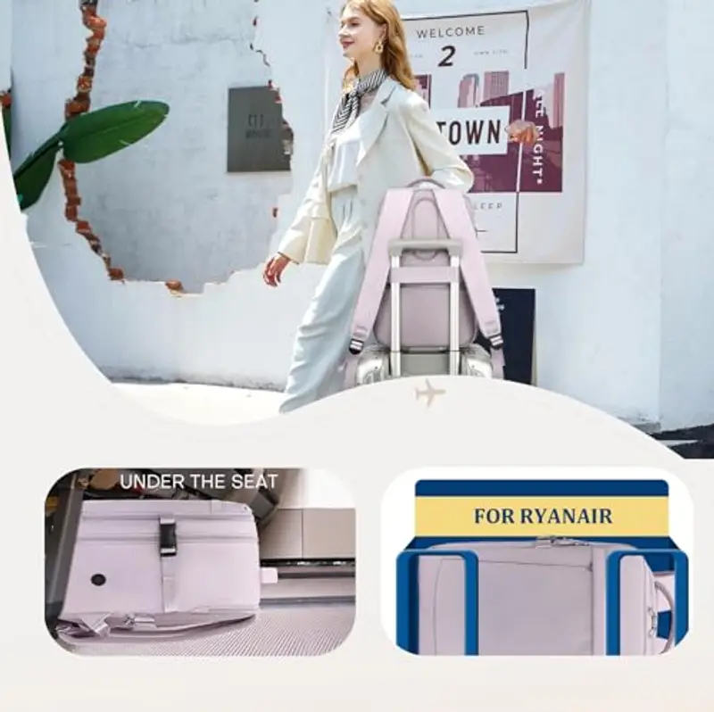 Yankony Zaino da viaggio Lilla 788907 miniatura 2