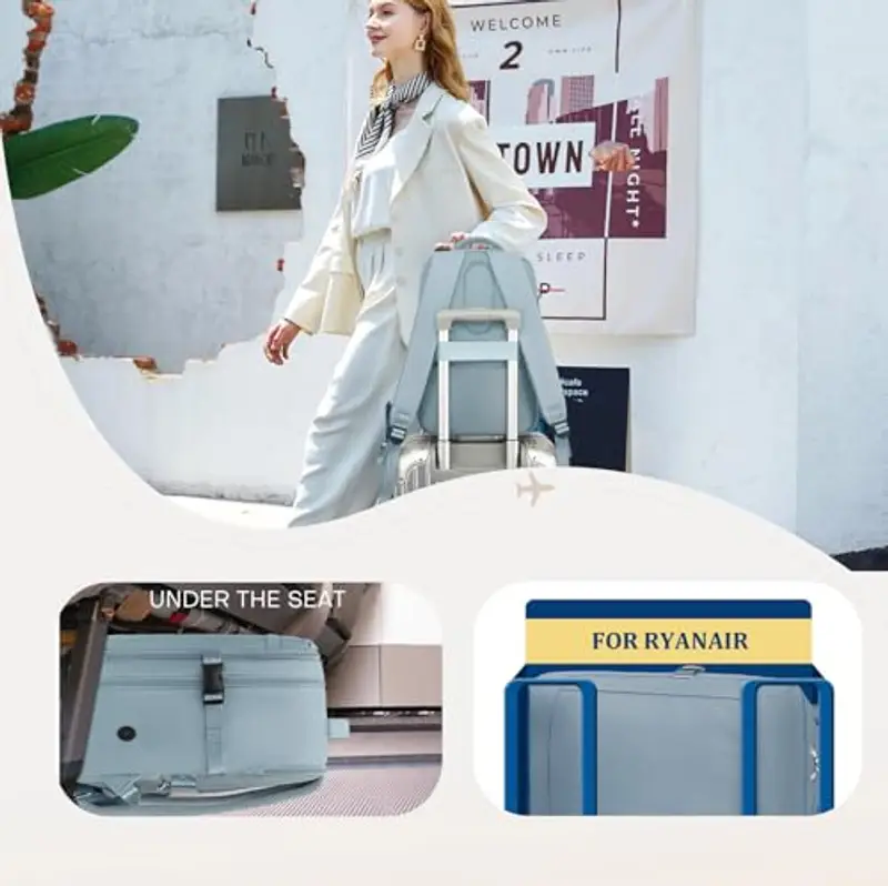 Yankony Zaino da viaggio Uomo Blu 1603972 miniatura 2