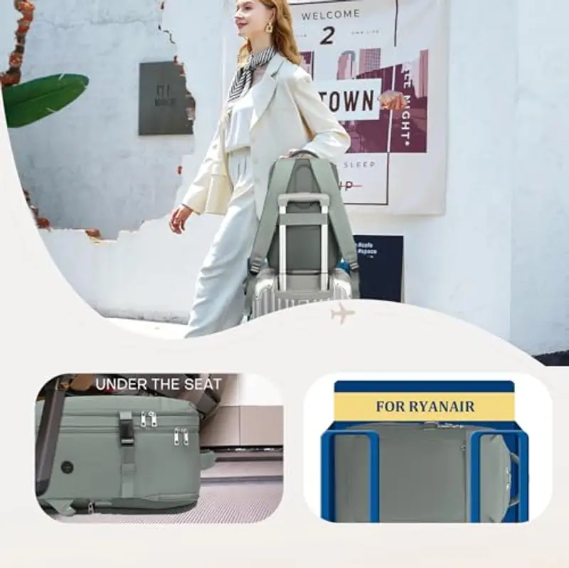 Yankony Zaino da viaggio Uomo Verde 1603974 miniatura 2