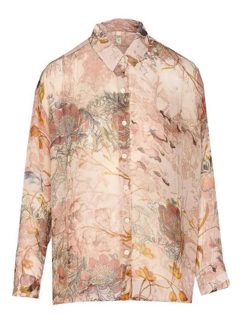 Camicia Color Carne E Neutri