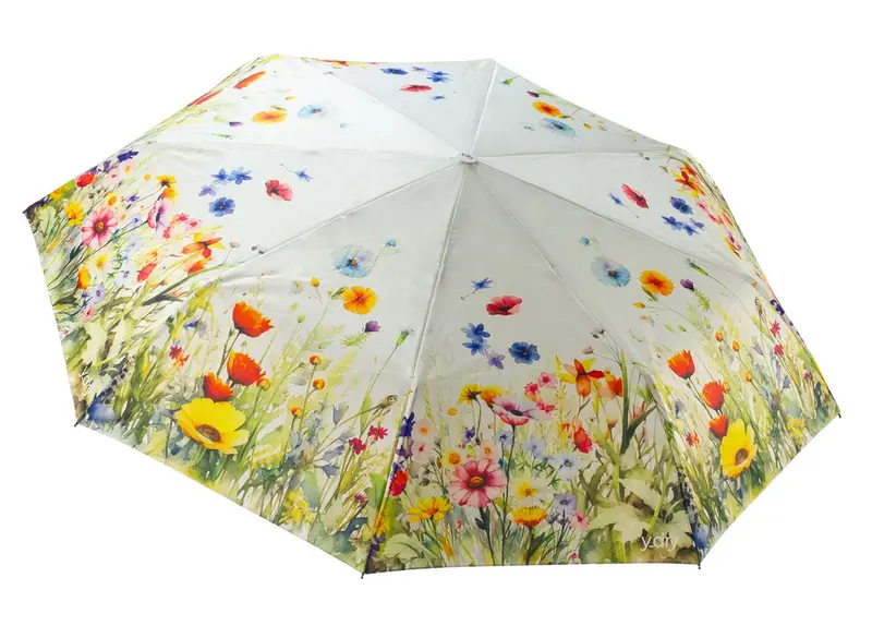 Ombrello pieghevole automatico Y-dry Campo de' Fiori Avorio