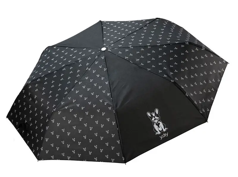 Ombrello pieghevole automatico Y-dry Ettore Nero