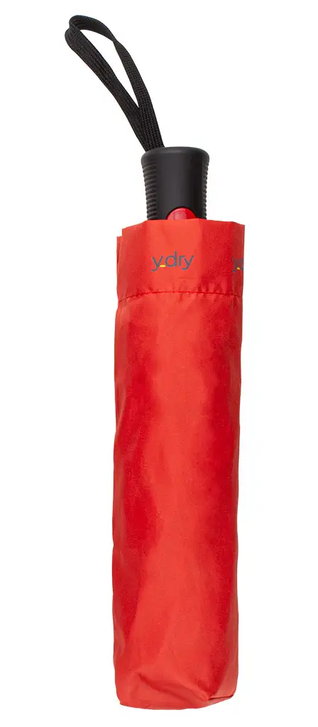 Ombrello pieghevole automatico Ydry Zefiro Rosso