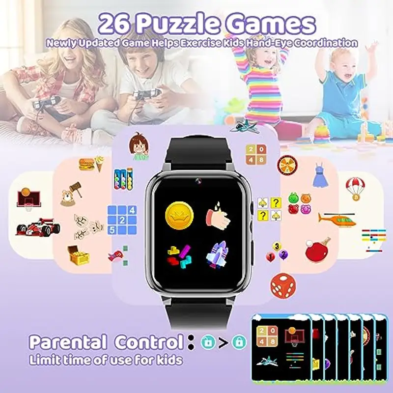 YEDASAH Smartwatch Nero 2193583 miniatura 2