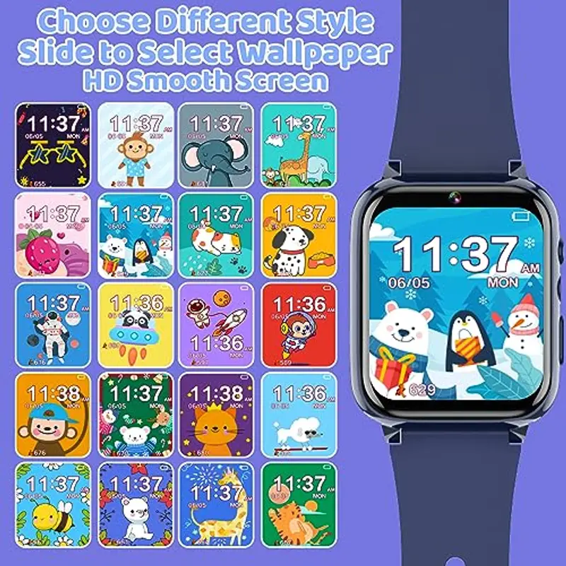 YEDASAH Smartwatch Ragazzo Blu 1608696 miniatura 2