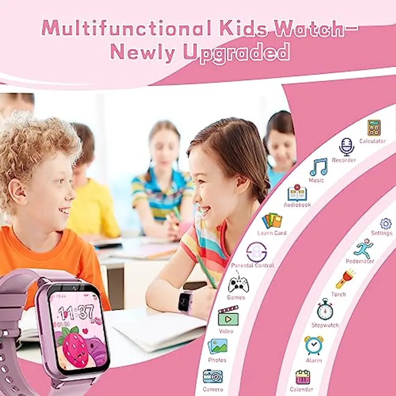 YEDASAH Smartwatch Ragazzo Rosso 786035 miniatura 2