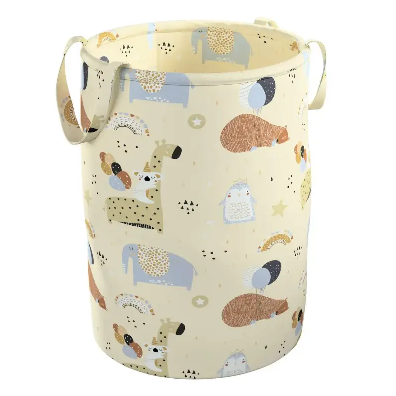 Cestino per giocattoli Yellow Tipi Tobi