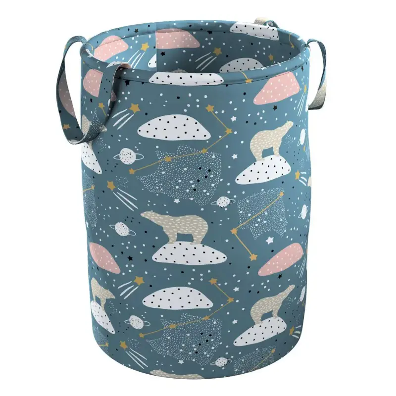 Cestino per giocattoli Yellow Tipi Tobi