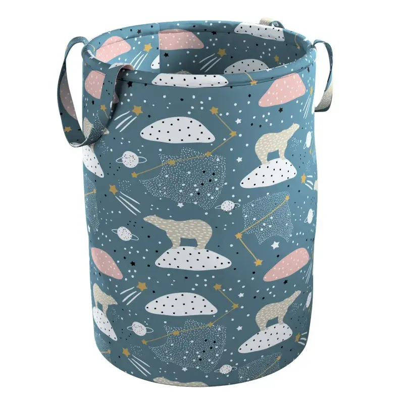 Cestino per giocattoli Yellow Tipi Tobi