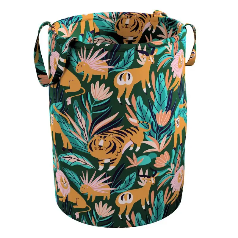 Cestino per giocattoli Yellow Tipi Tobi