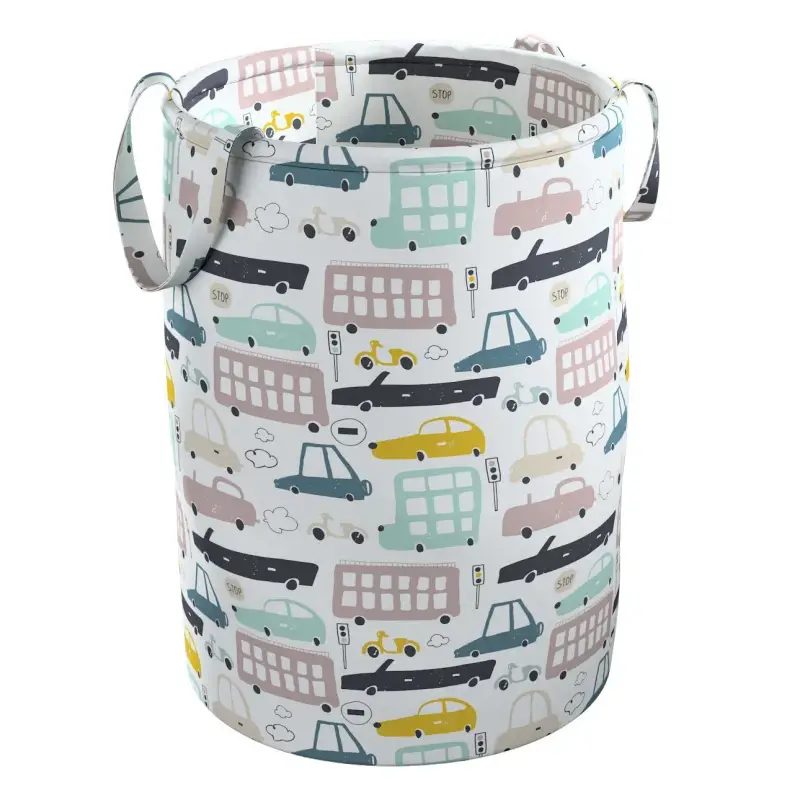 Cestino per giocattoli Yellow Tipi Tobi