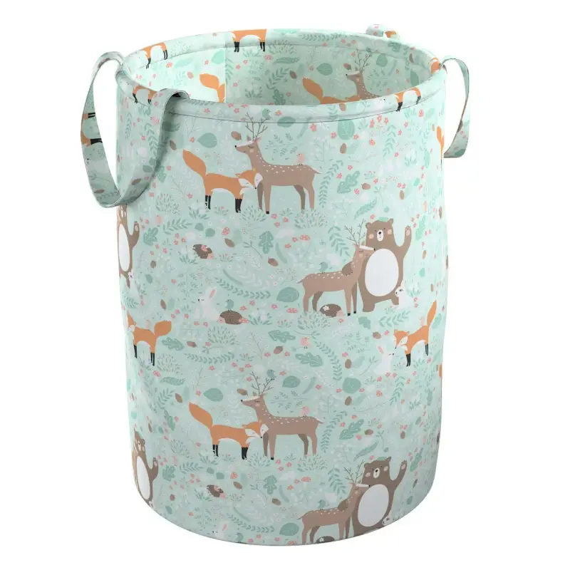 Cestino per giocattoli Yellow Tipi Tobi