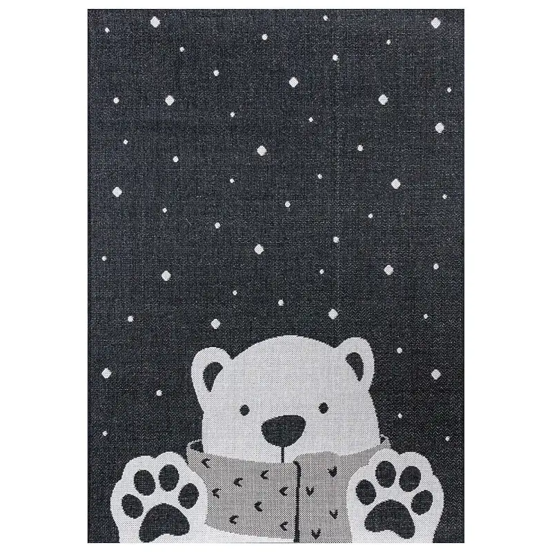 Cestino portaoggetti Yellow Tipi White Bear