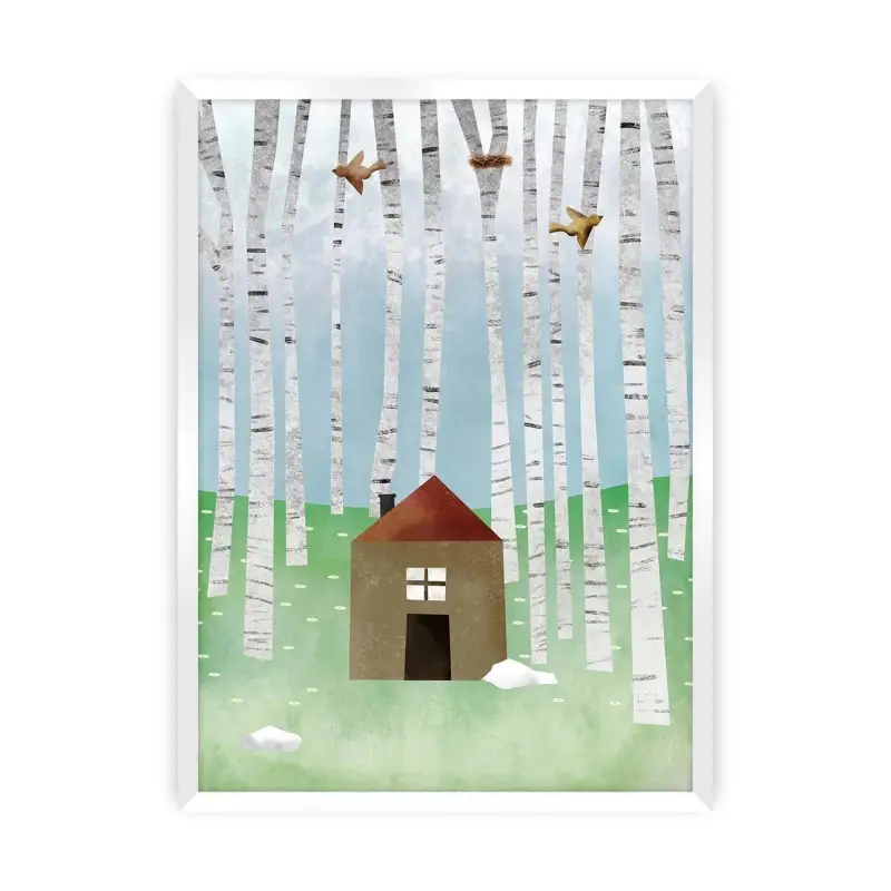 Immagine delle quattro stagioni - primavera Yellow Tipi