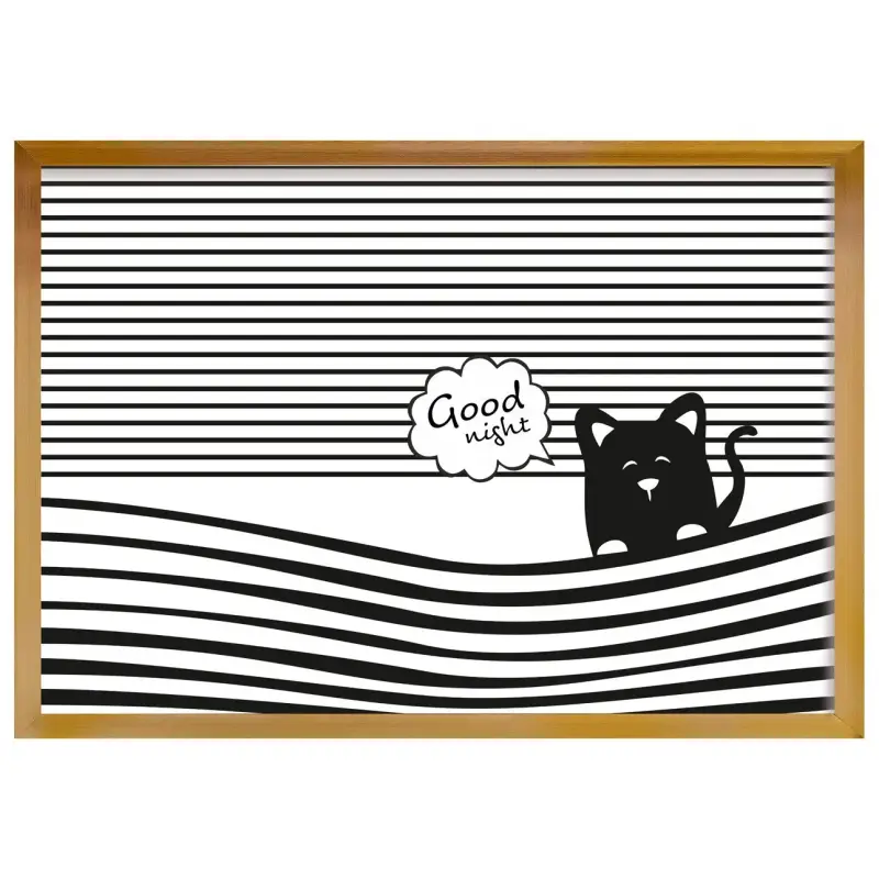 Pittura - chat Yellow Tipi Funny Band