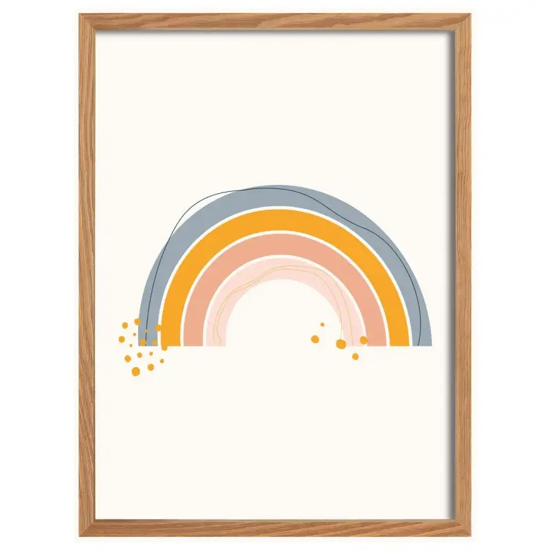 Tabella Yellow Tipi Happy Rainbow