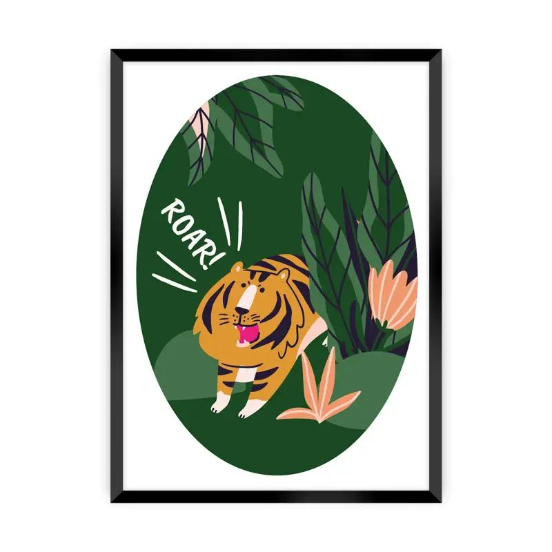 Tabella Yellow Tipi Jungle Life tiger
