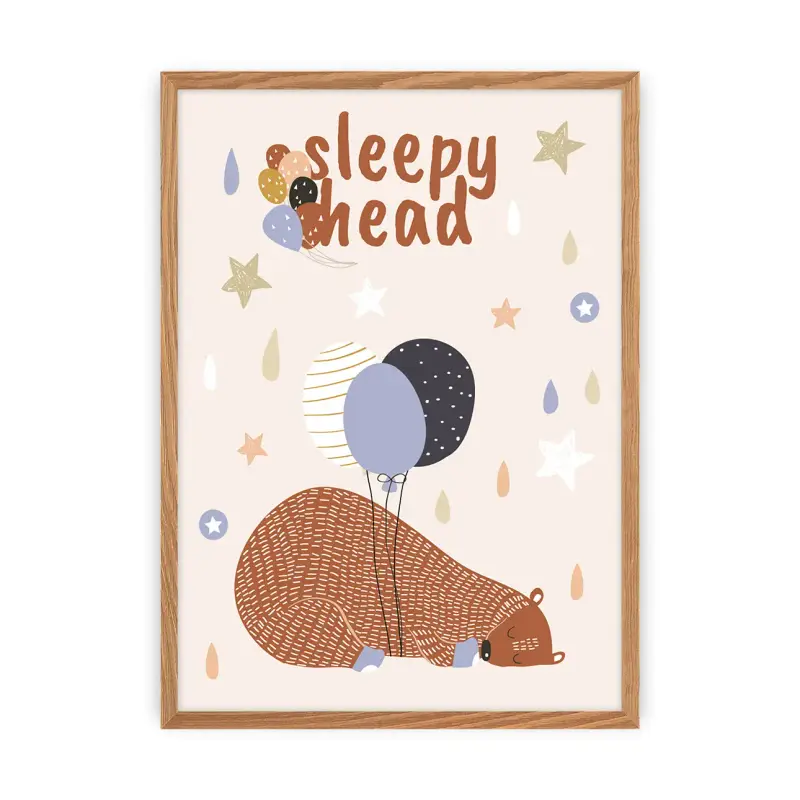 Tabella Yellow Tipi Zoo Party bear