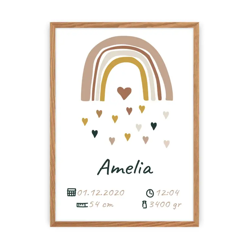 Tema natale Yellow Tipi Rain of Love