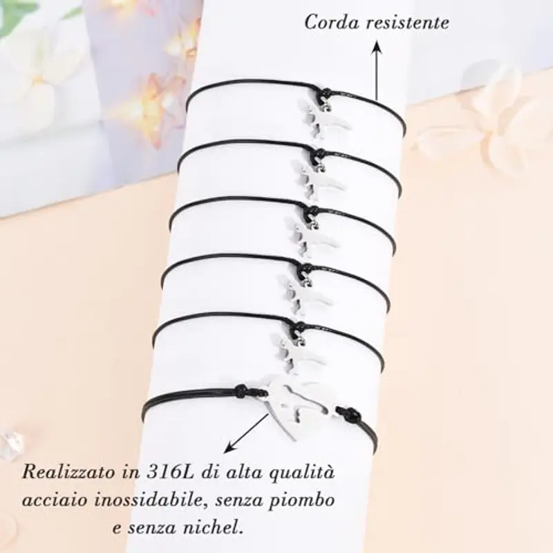 YELUWA Bracciale Regalo Ritorno a Scuola per Mamma E Figlio, Primo Giorno Di Scuola Materna, Regali per Ragazzo miniatura 3