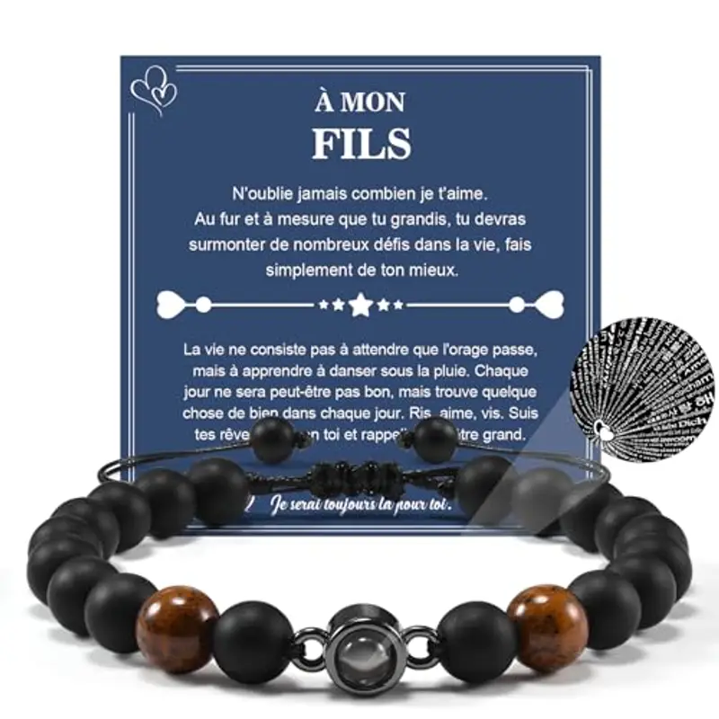 YELUWA Bracciali Nero 2170737