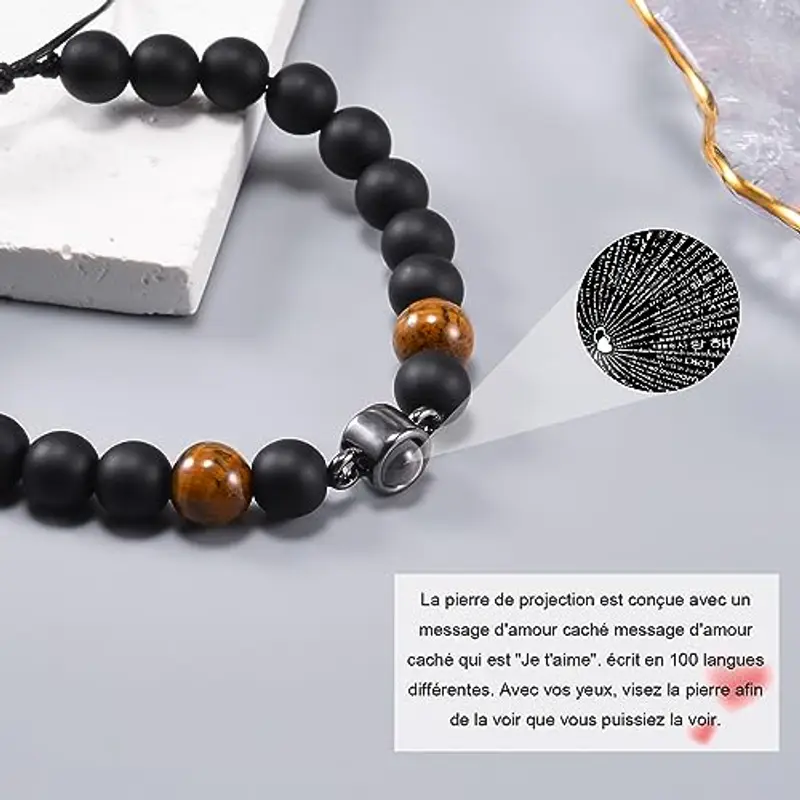 YELUWA Bracciali Nero 2170737 miniatura 3