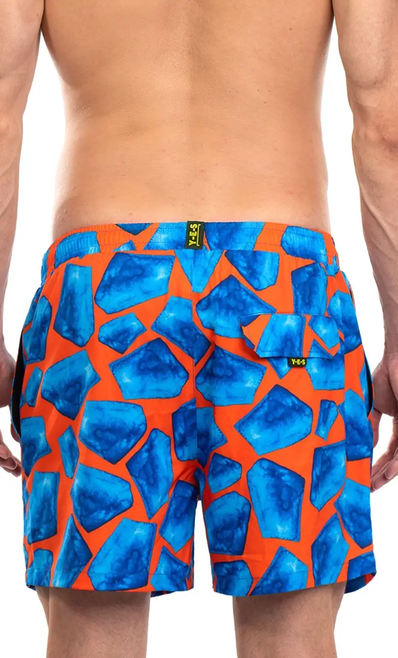 Costume yes a fantasia idrorepellente arancio y545, colore arancio miniatura 2