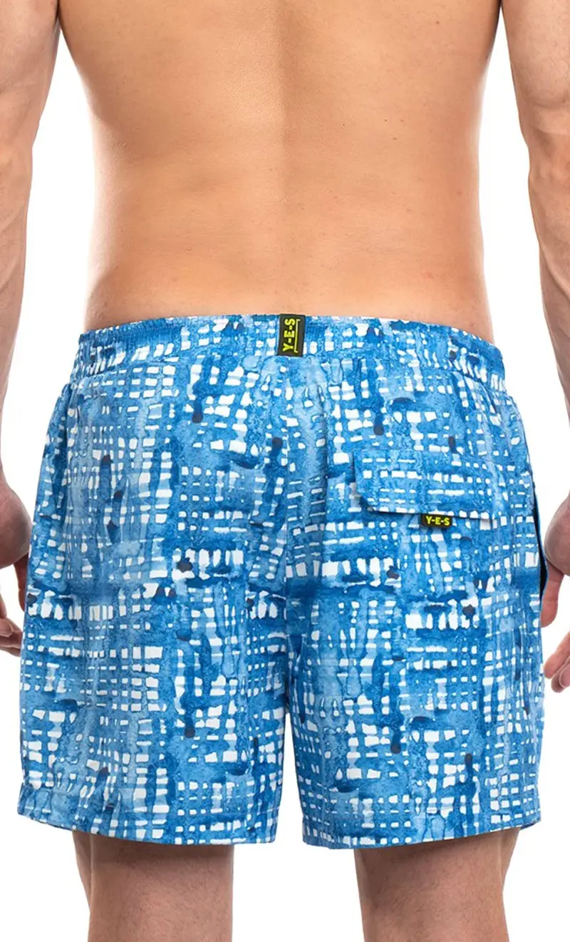 Costume yes stamapto idrorepellente azzurro y541, colore azzurro miniatura 2