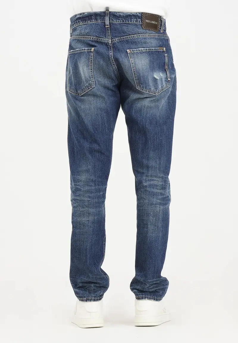 YES LONDON Jeans Uomo Blu 3376724 miniatura 3