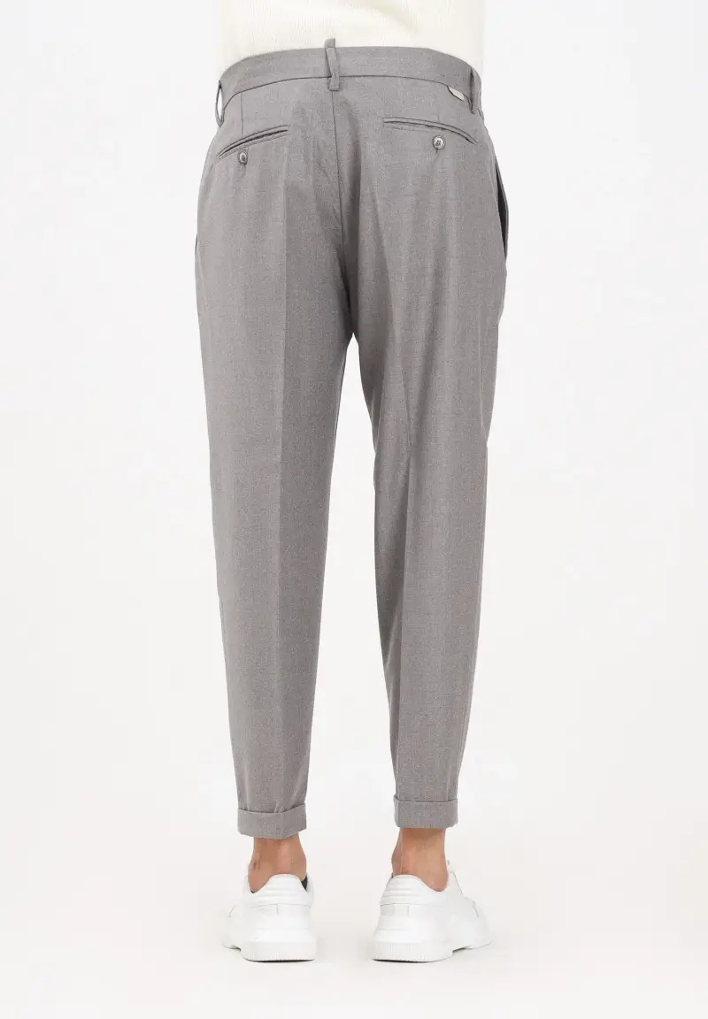 Pantalone beige da uomo miniatura 3