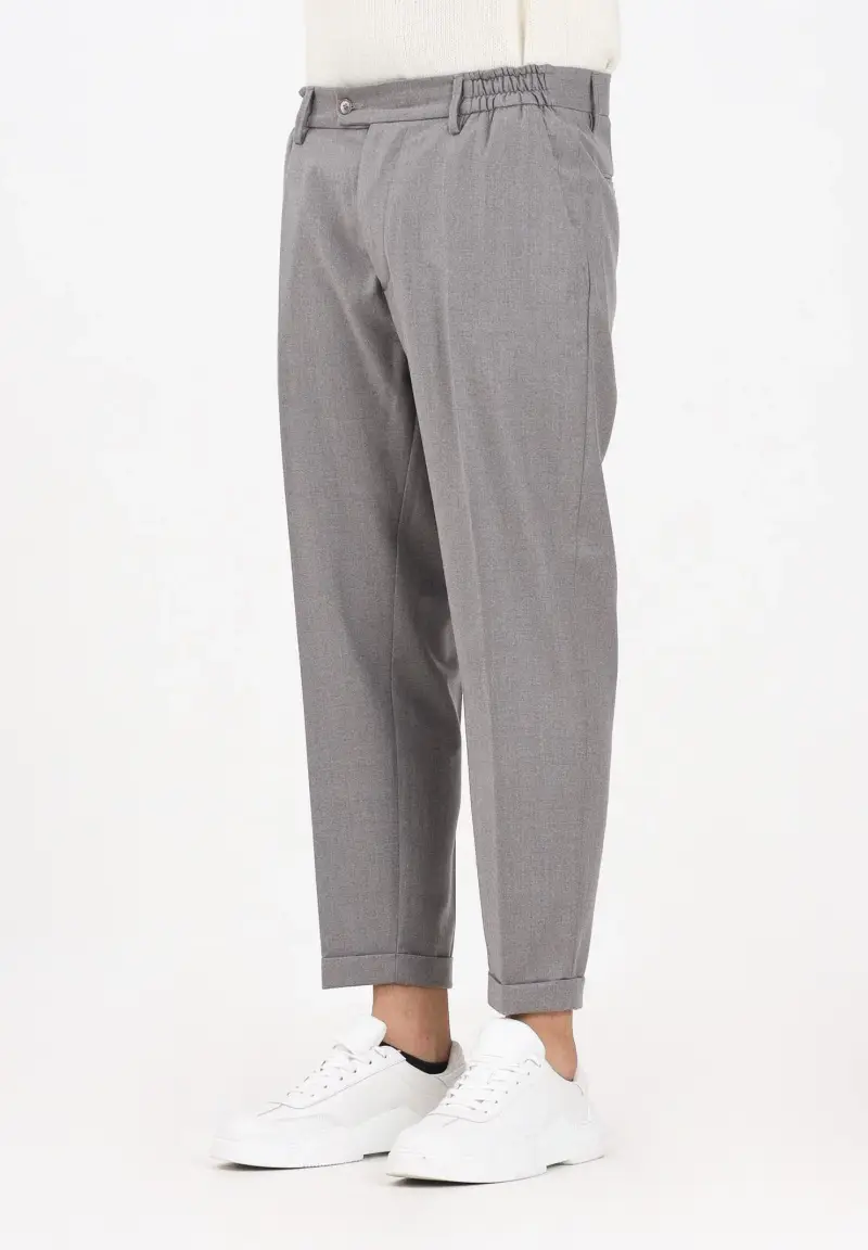 Pantalone beige da uomo