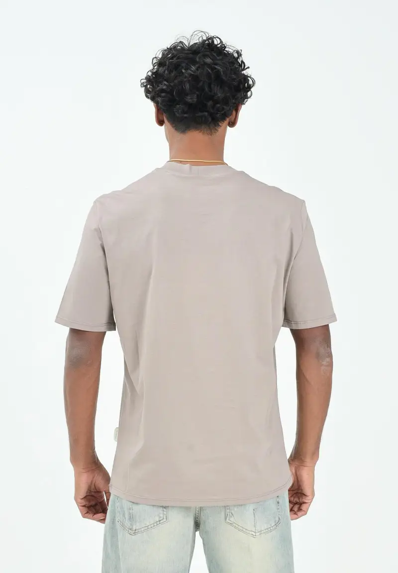 YES LONDON T-shirt Uomo Beige 3103687 miniatura 3