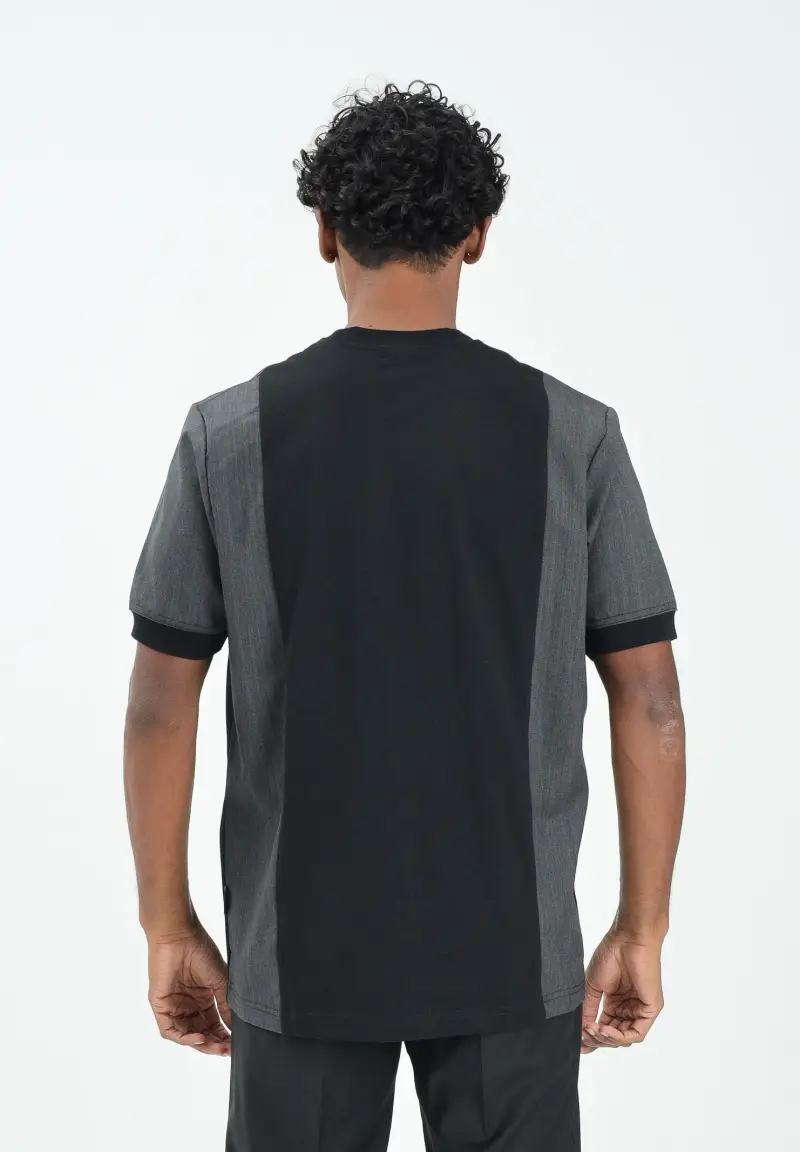 YES LONDON T-shirt Uomo Grigio 3103652 miniatura 3