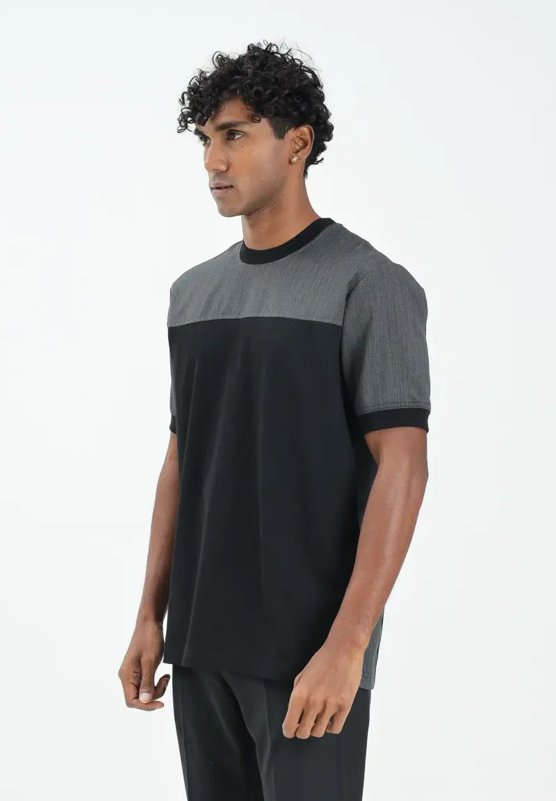 YES LONDON T-shirt Uomo Nero 3103652