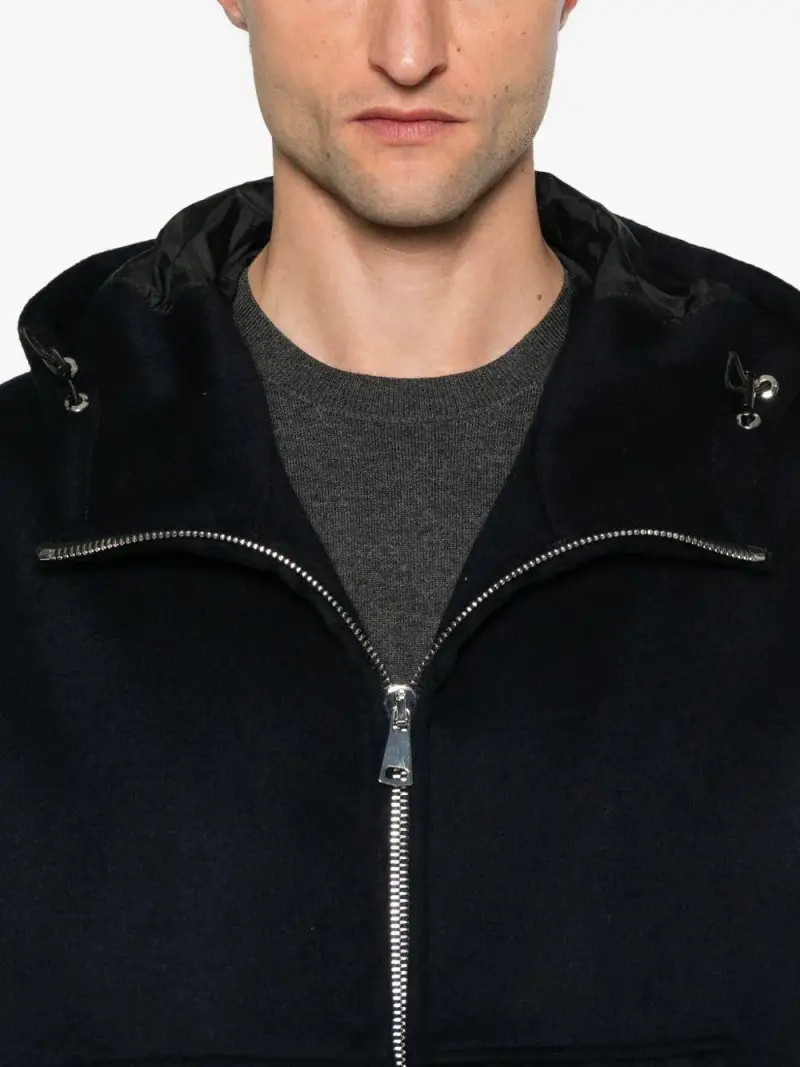 Yes London Felpa Blu con Cappuccio miniatura 2