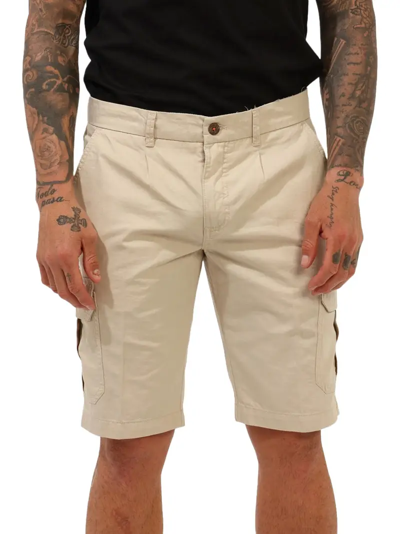 Yes Zee Bermuda Uomo Beige 2490063