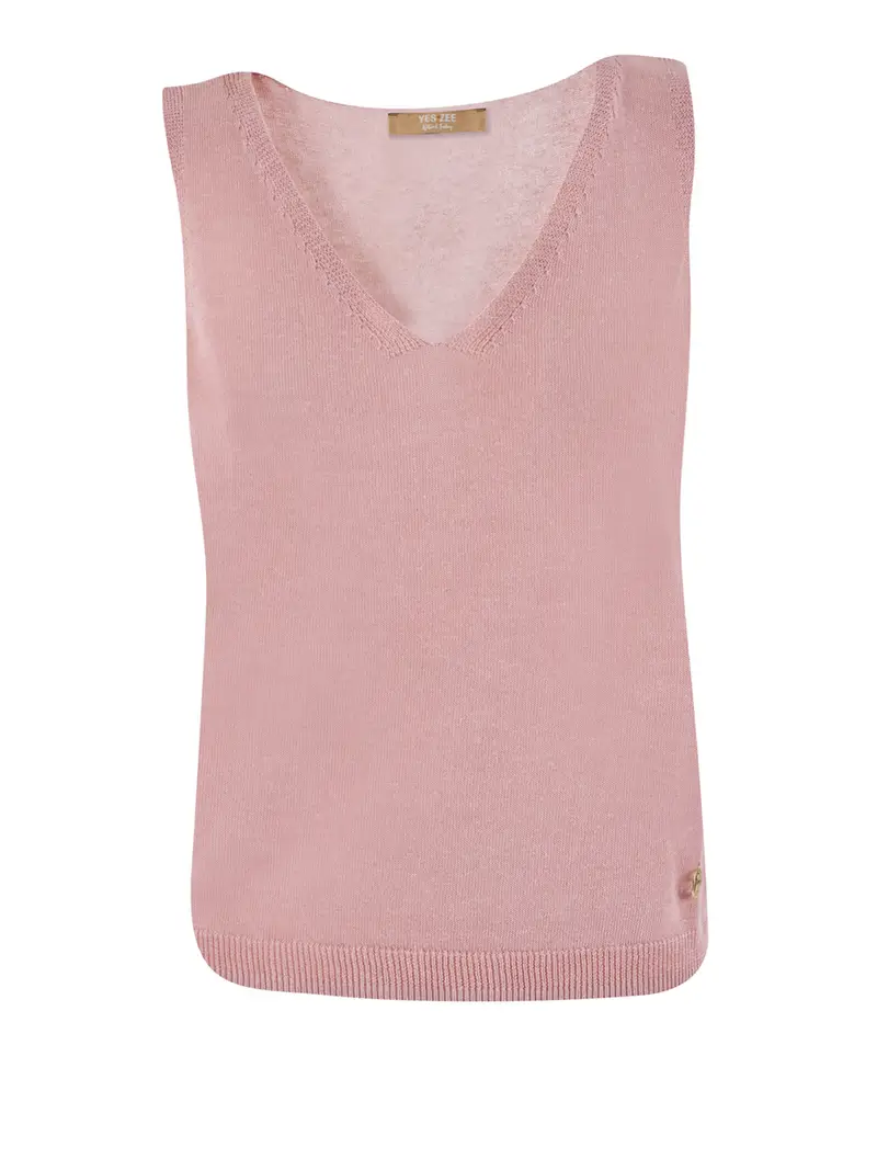 canotta yes zee da donna - rosa