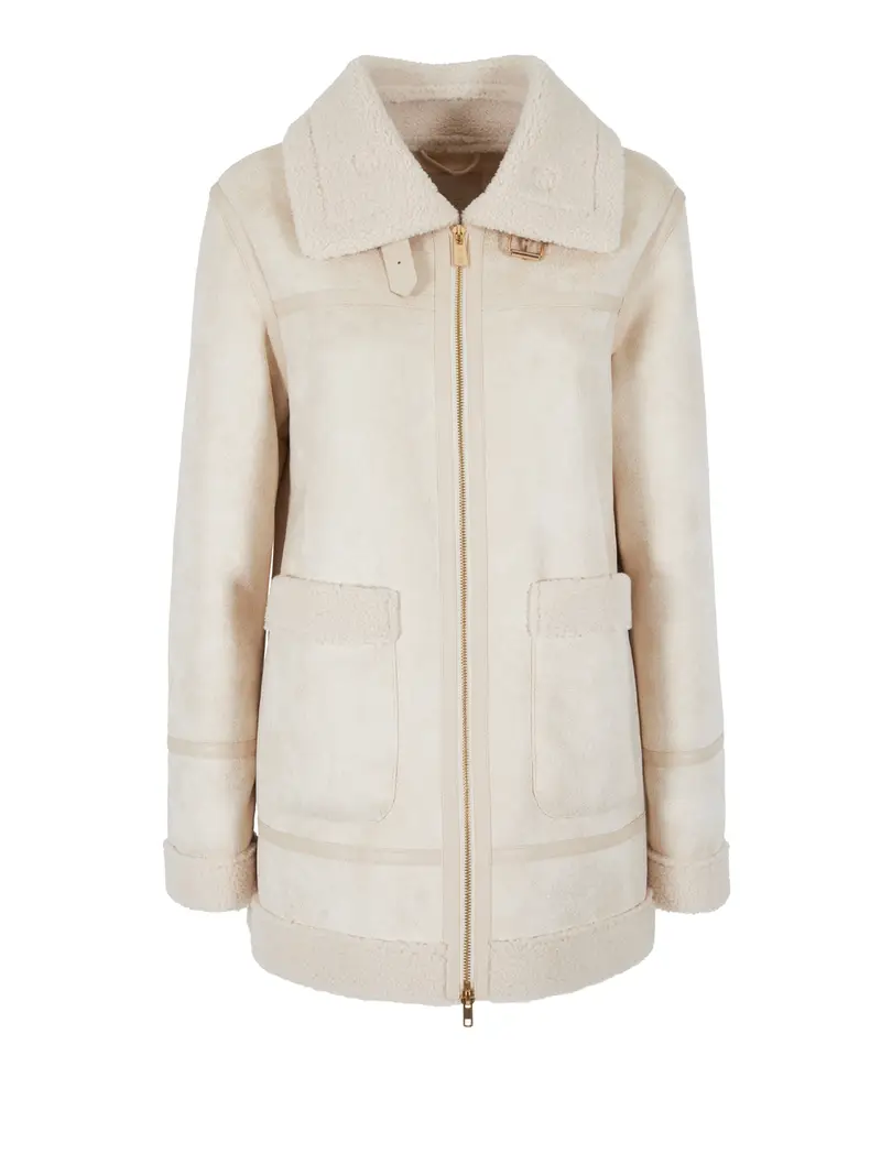 cappotto yes zee da donna - avorio