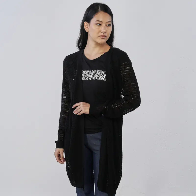 Yes Zee Cardigan Nero 2665460