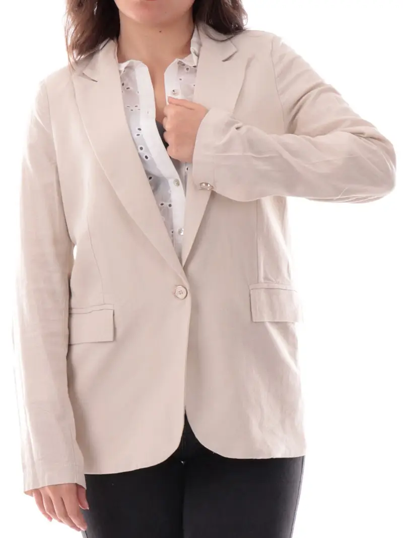 giacca yes zee da donna - beige