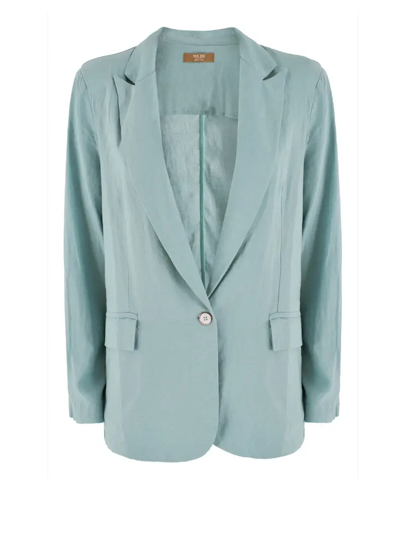 giacca yes zee da donna - celeste