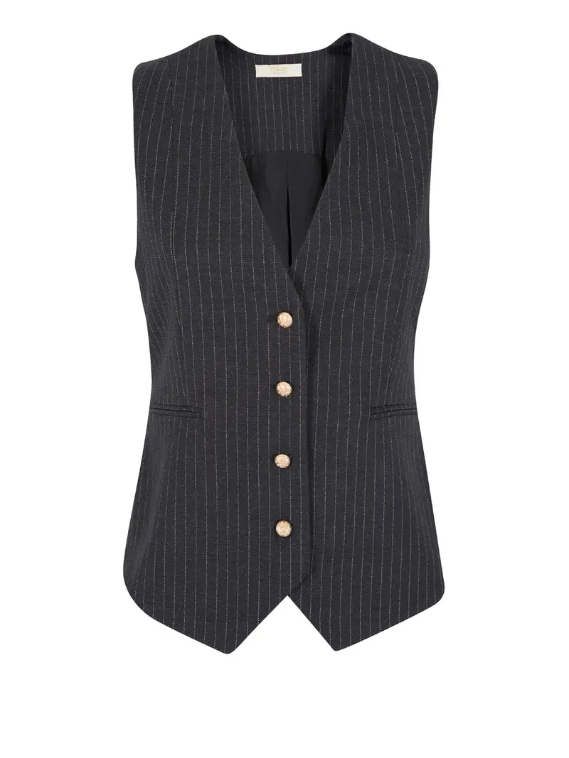 Yes Zee Gilet Donna Nero 2493707