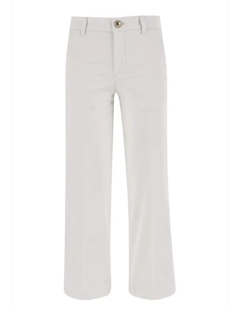pantalone chino yes zee da donna - beige