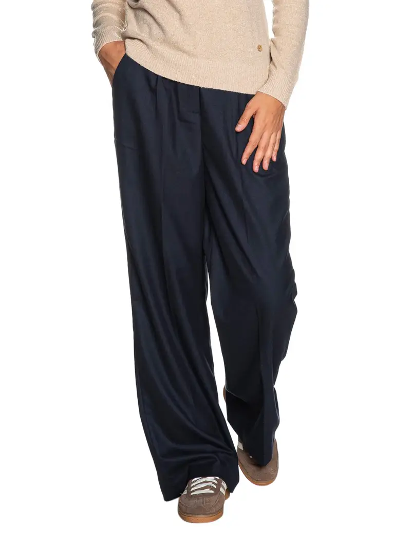 pantalone chino yes zee da donna - blu