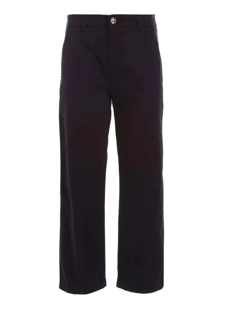 pantalone chino yes zee da donna - nero
