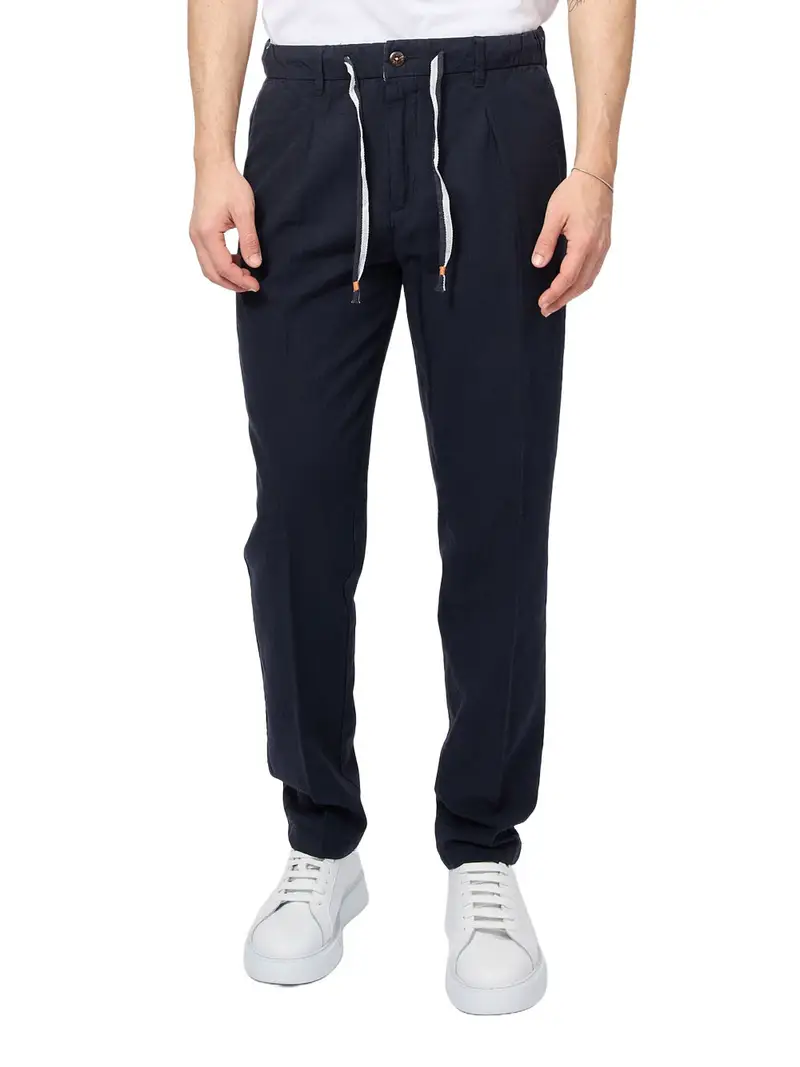 pantalone chino yes zee da uomo - blu