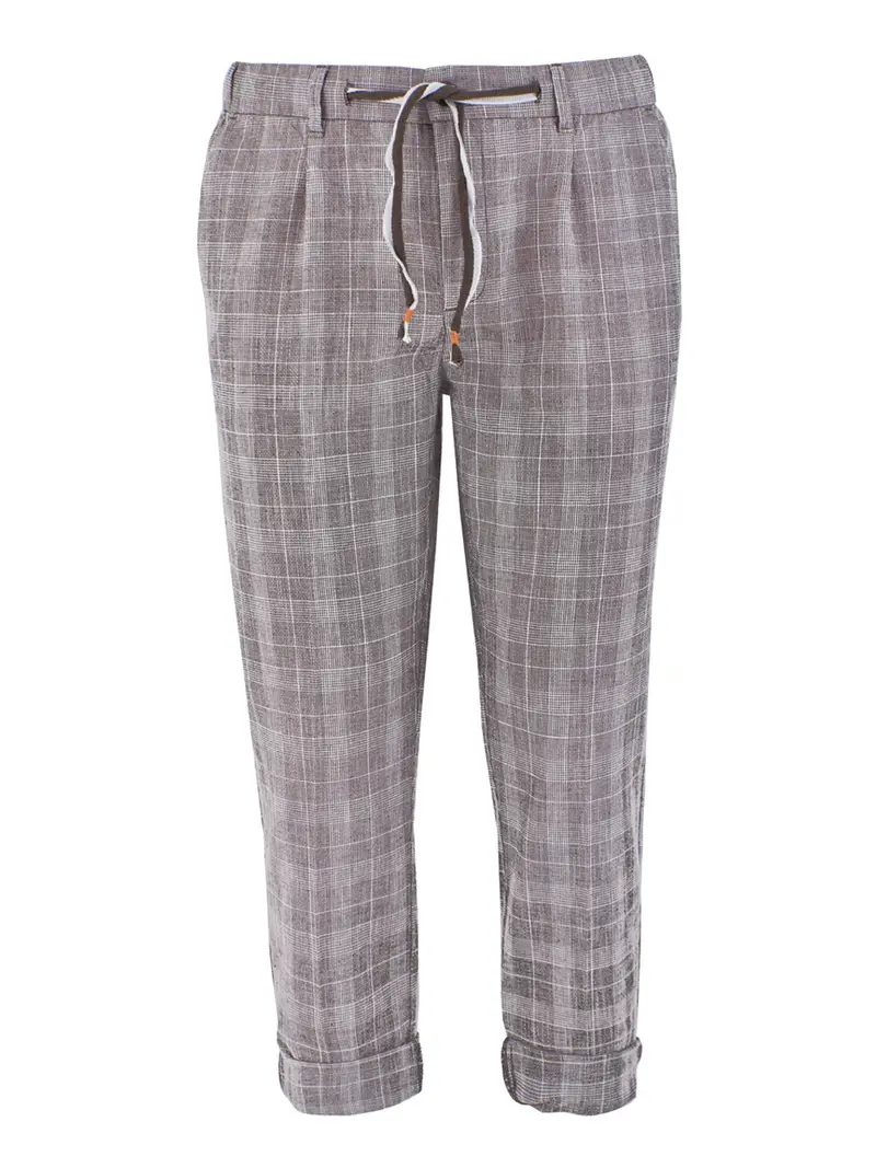 pantalone chino yes zee da uomo - marrone