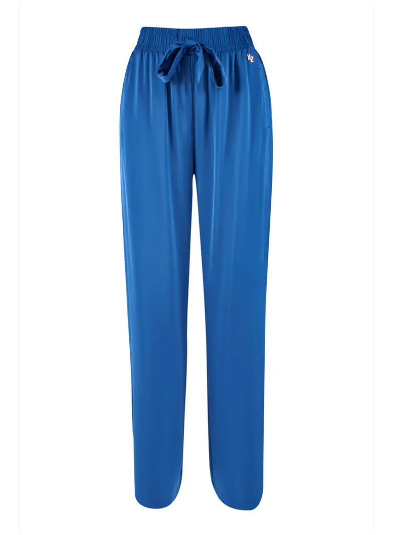 pantalone jogger yes zee da donna - blu