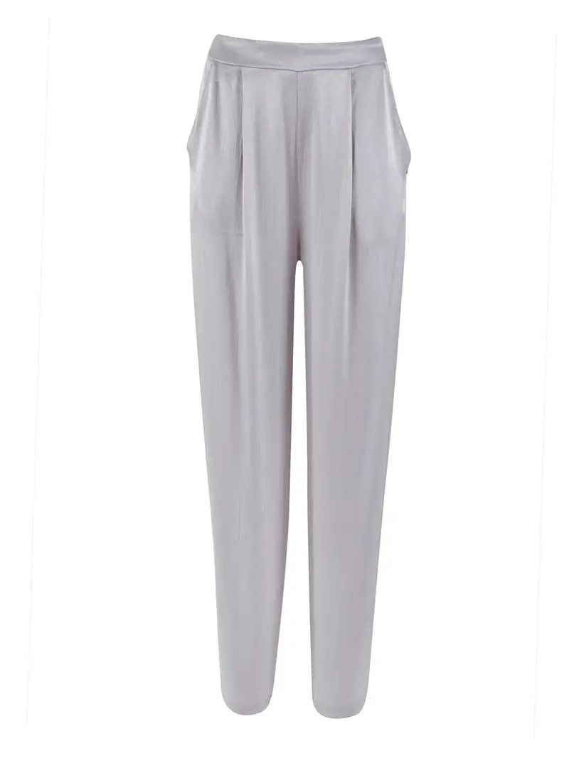 pantalone jogger yes zee da donna - grigio